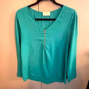 Teal Blouse